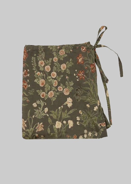 Cotton Shorts in Olive
