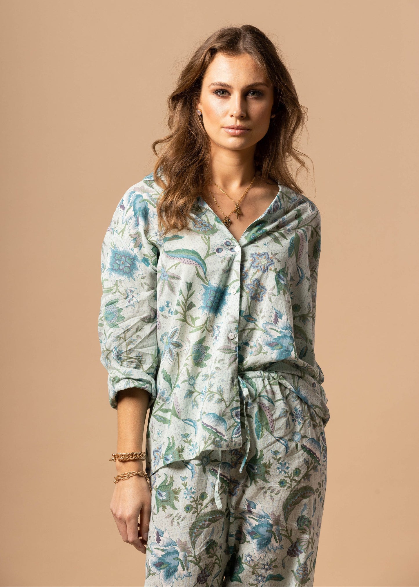 Cotton Shorts & PJ's in Tropical Aqua