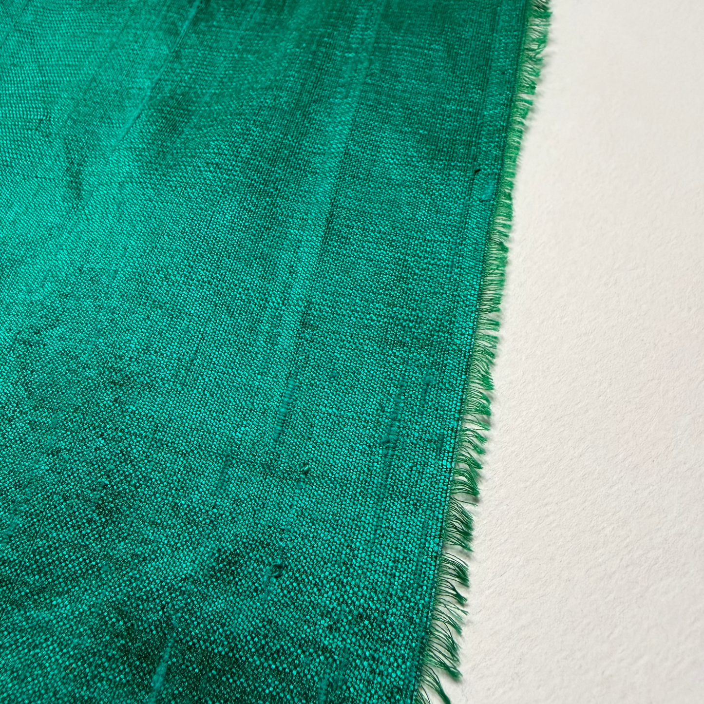 EMERALD DUPION SILK