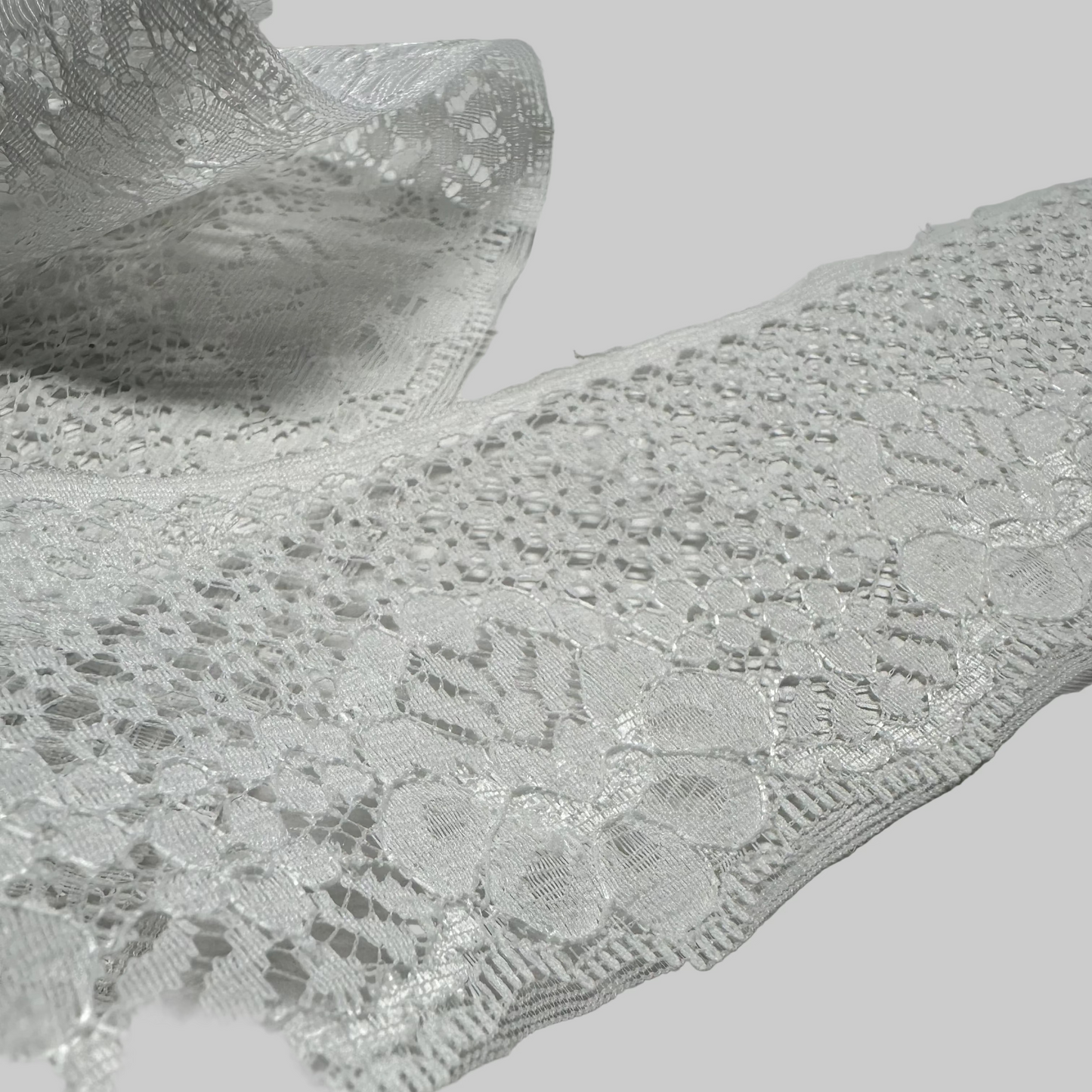 WIDE LACE BRIDAL TRIM