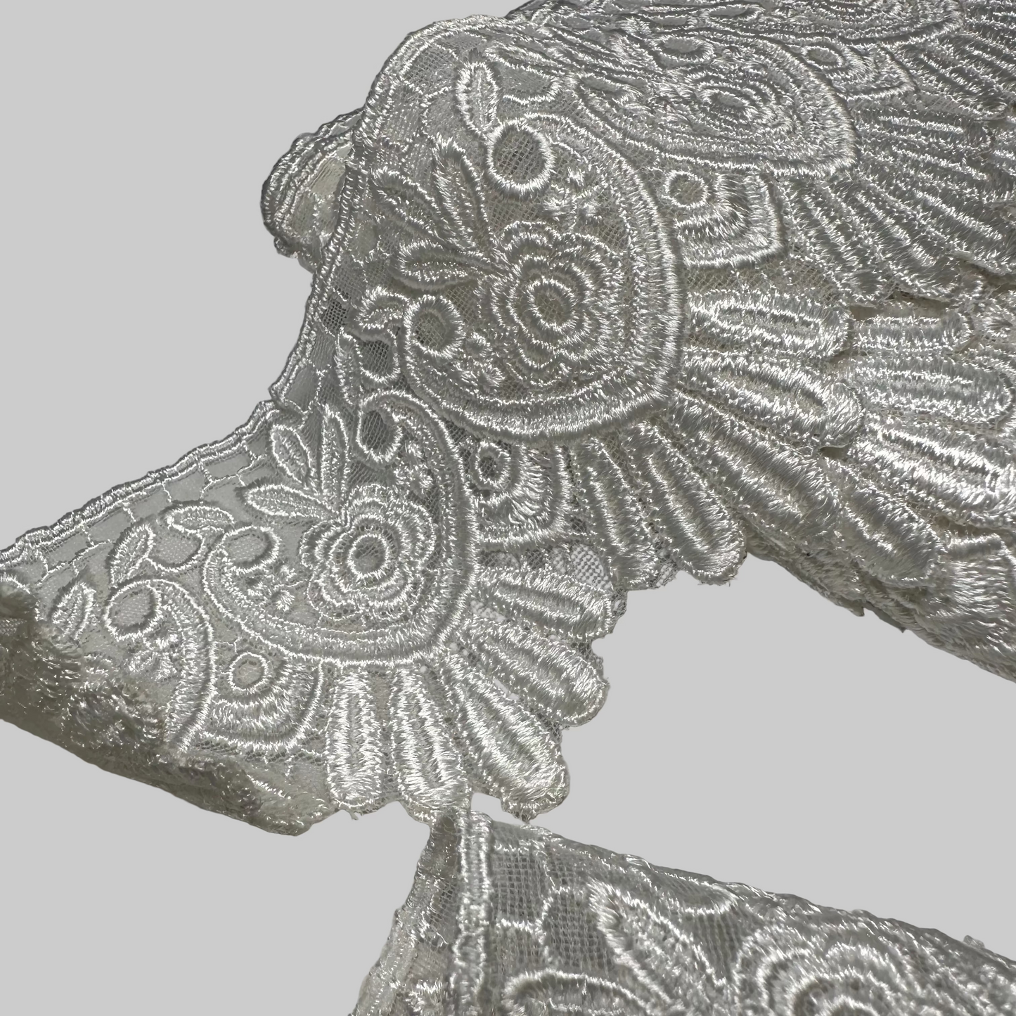 ROSE GUIPURE  BRIDAL TRIM
