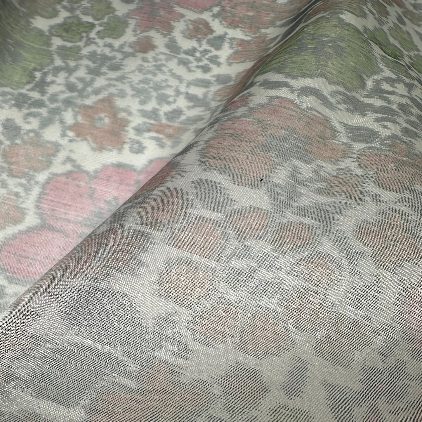 PRINTED SILK ORGANZA
