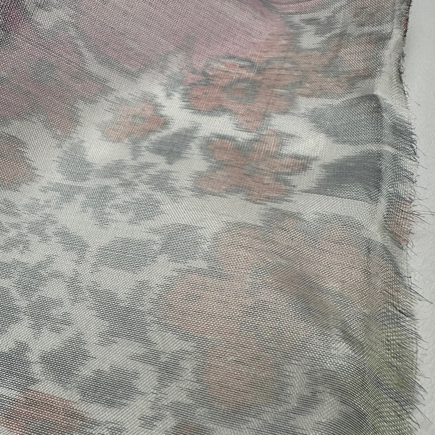 PRINTED SILK ORGANZA