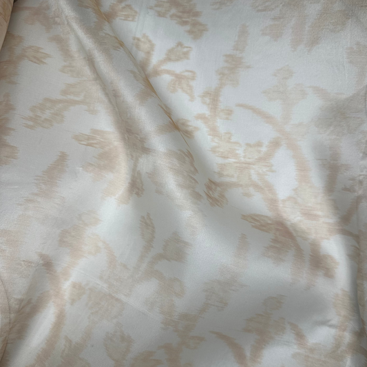 PRINTED SILK ORGANZA