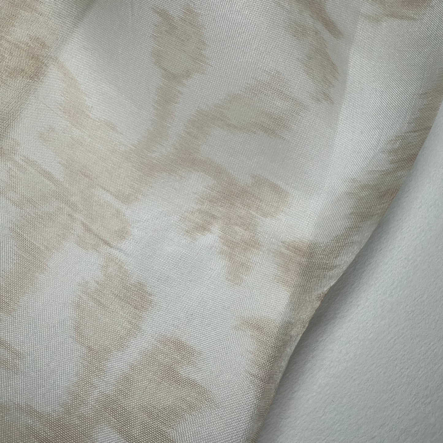 PRINTED SILK ORGANZA