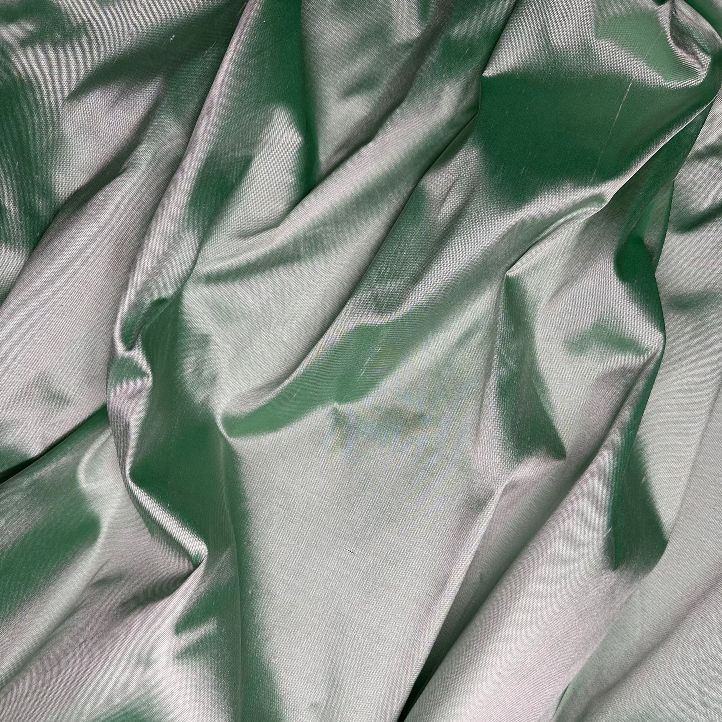 CREME DE MENTHE POWERLOOM SILK