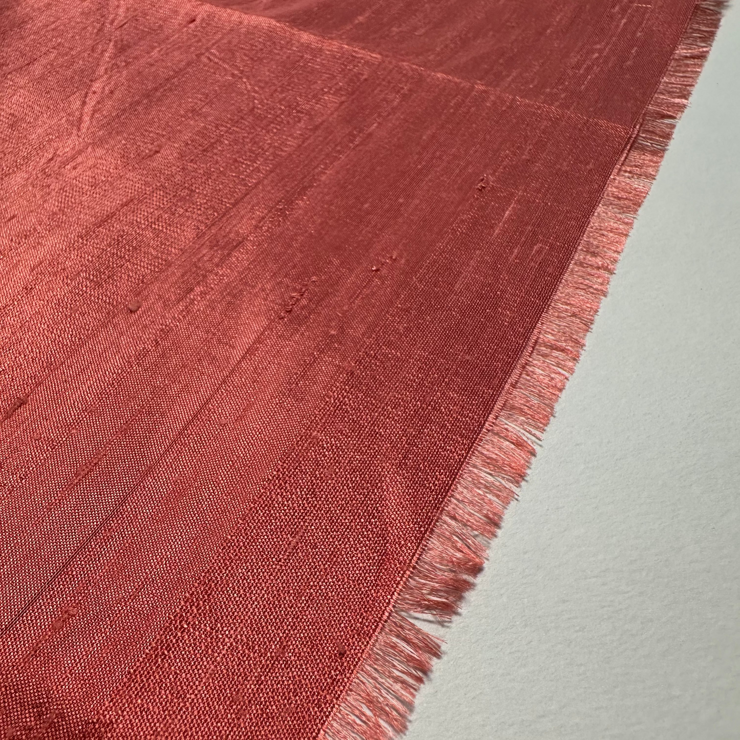 CORAL DUPION SILK