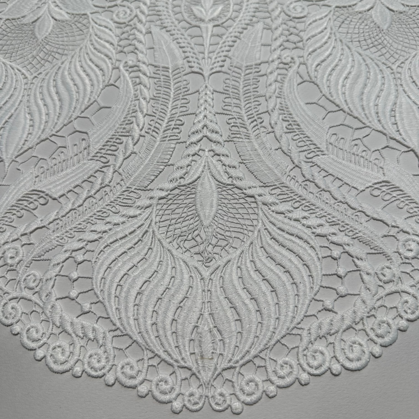LIMITED EDITION GUIPURE BRIDAL LACE REMNANT