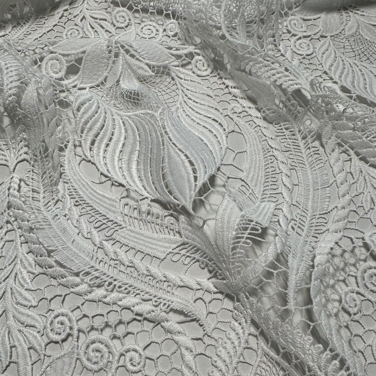 LIMITED EDITION GUIPURE BRIDAL LACE REMNANT