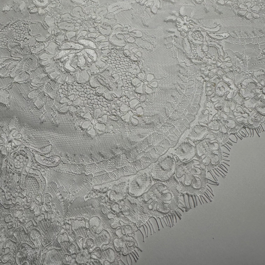 LIMITED EDITION CORDED BRIDAL LACE REMNANT