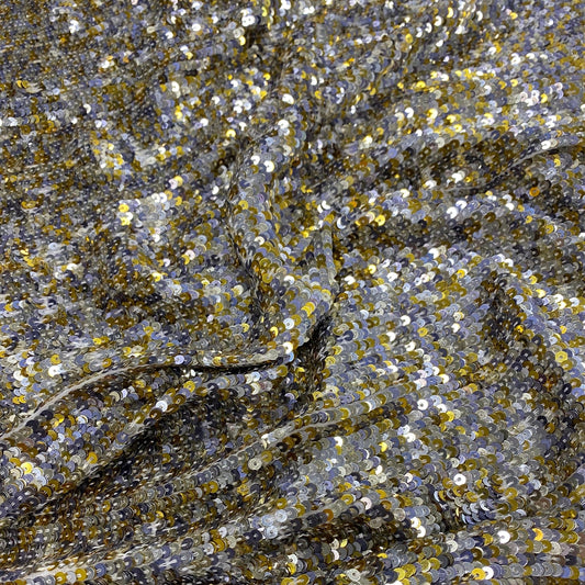 MULTI SEQUIN GEORGETTE