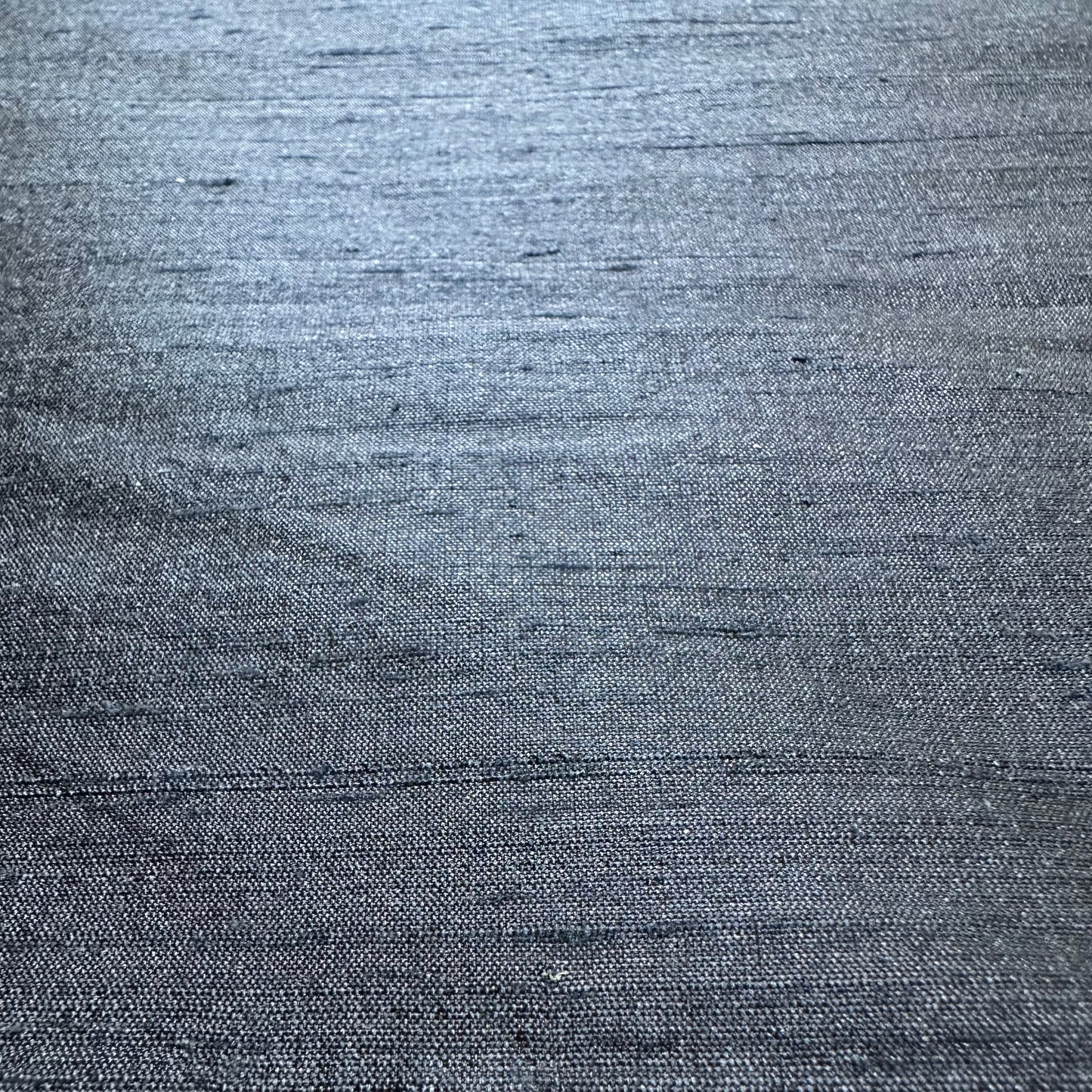 FRENCH NAVY DUPION SILK