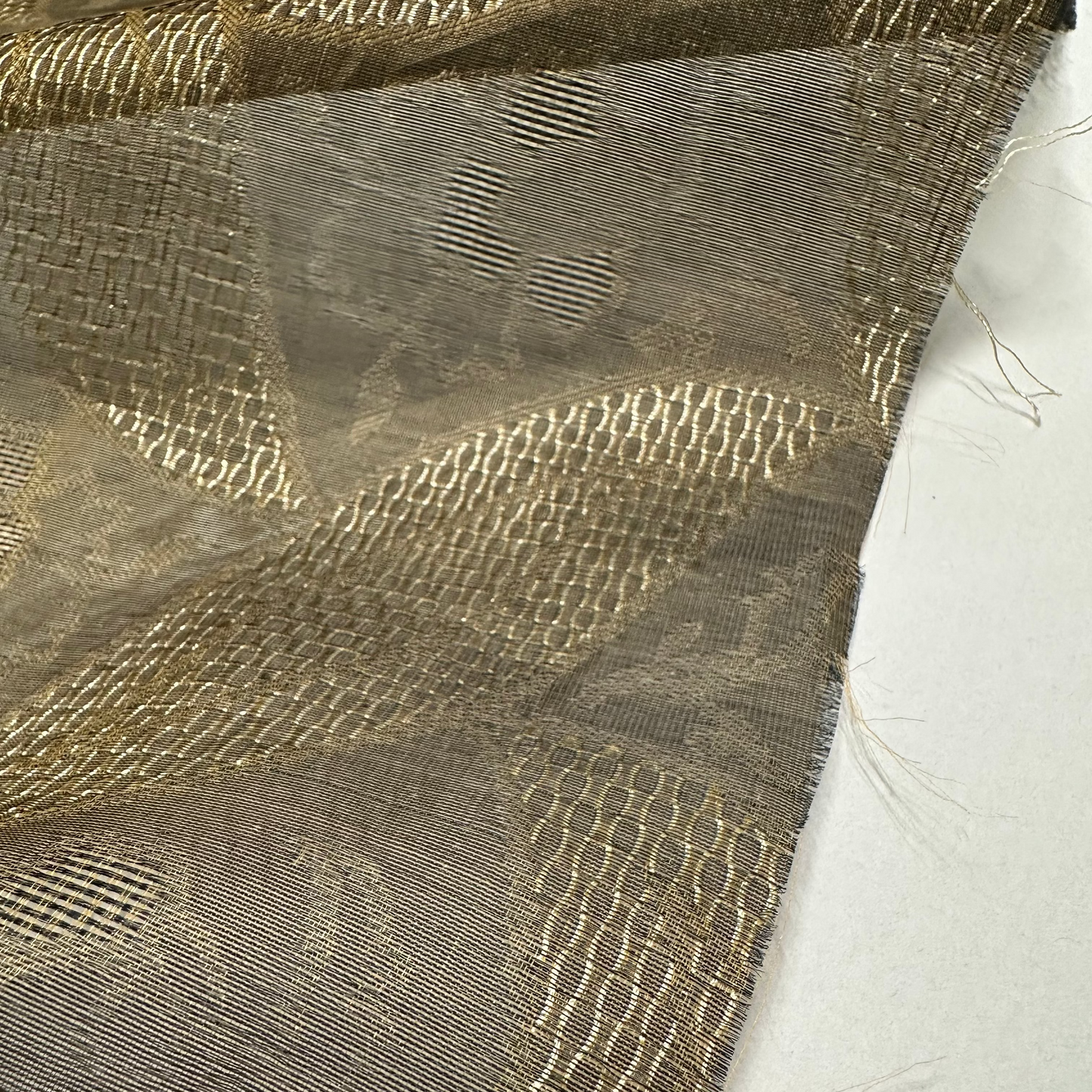 METALLIC SILK ORGANZA