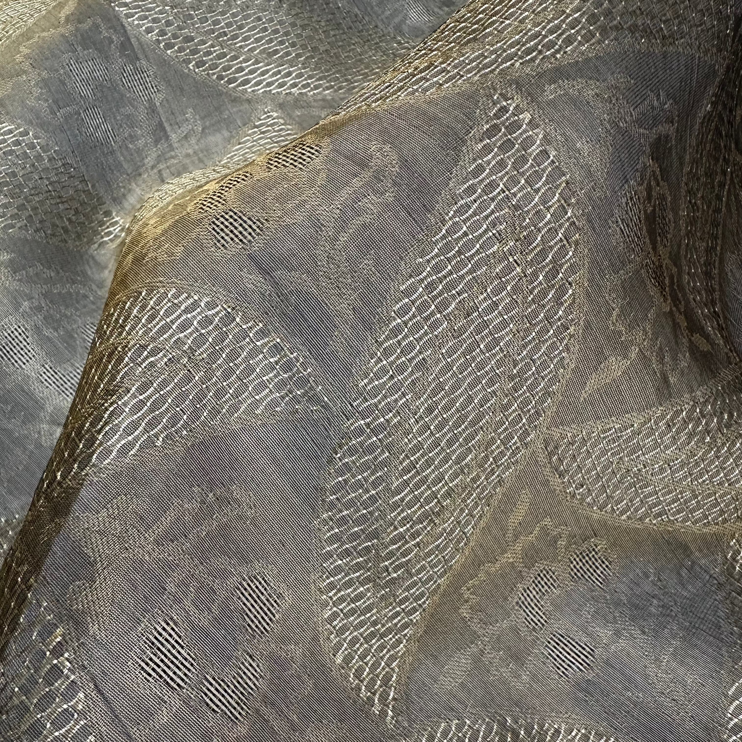METALLIC SILK ORGANZA