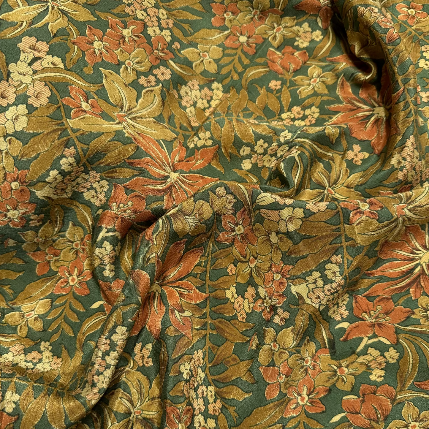 AUTUMN CREPE DE CHINE
