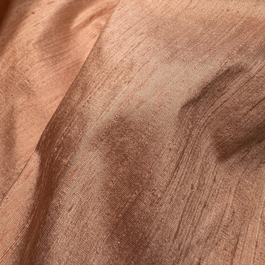 SALMON DUPION SILK