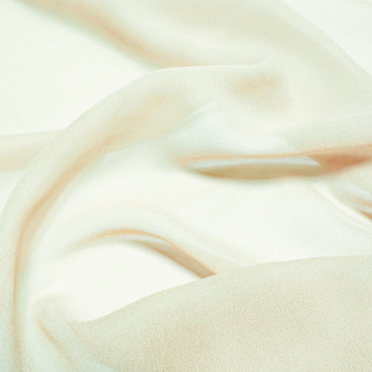 ANTIQUE SILK GEORGETTE