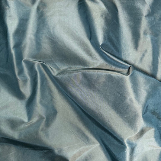 AQUA SILK TAFFETA REMNANT