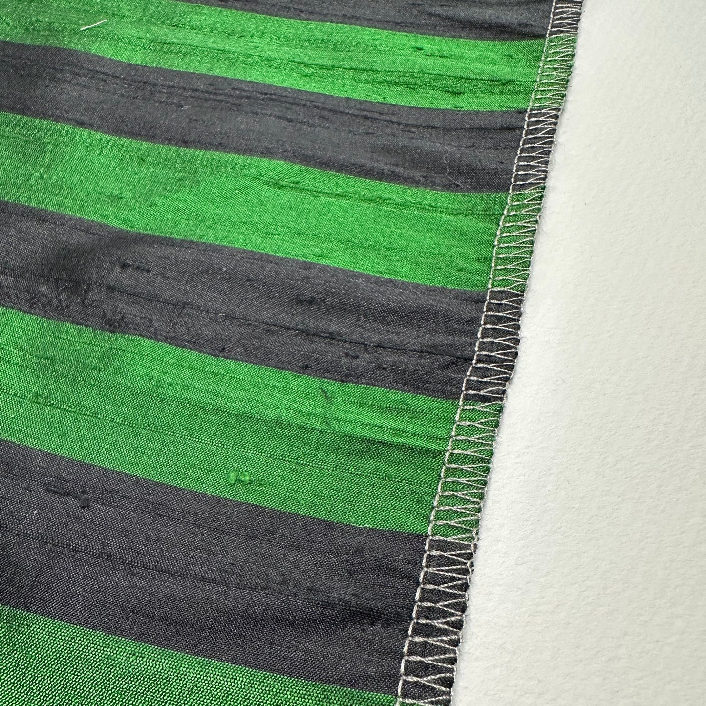 FERN STRIPE DUPION SILK