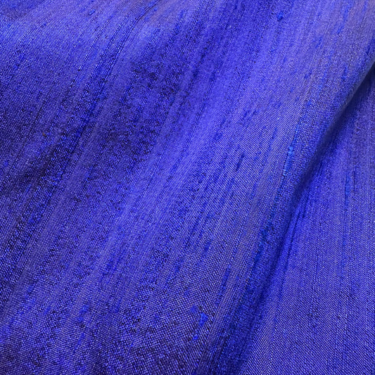 PERIWINKLE DUPION SILK