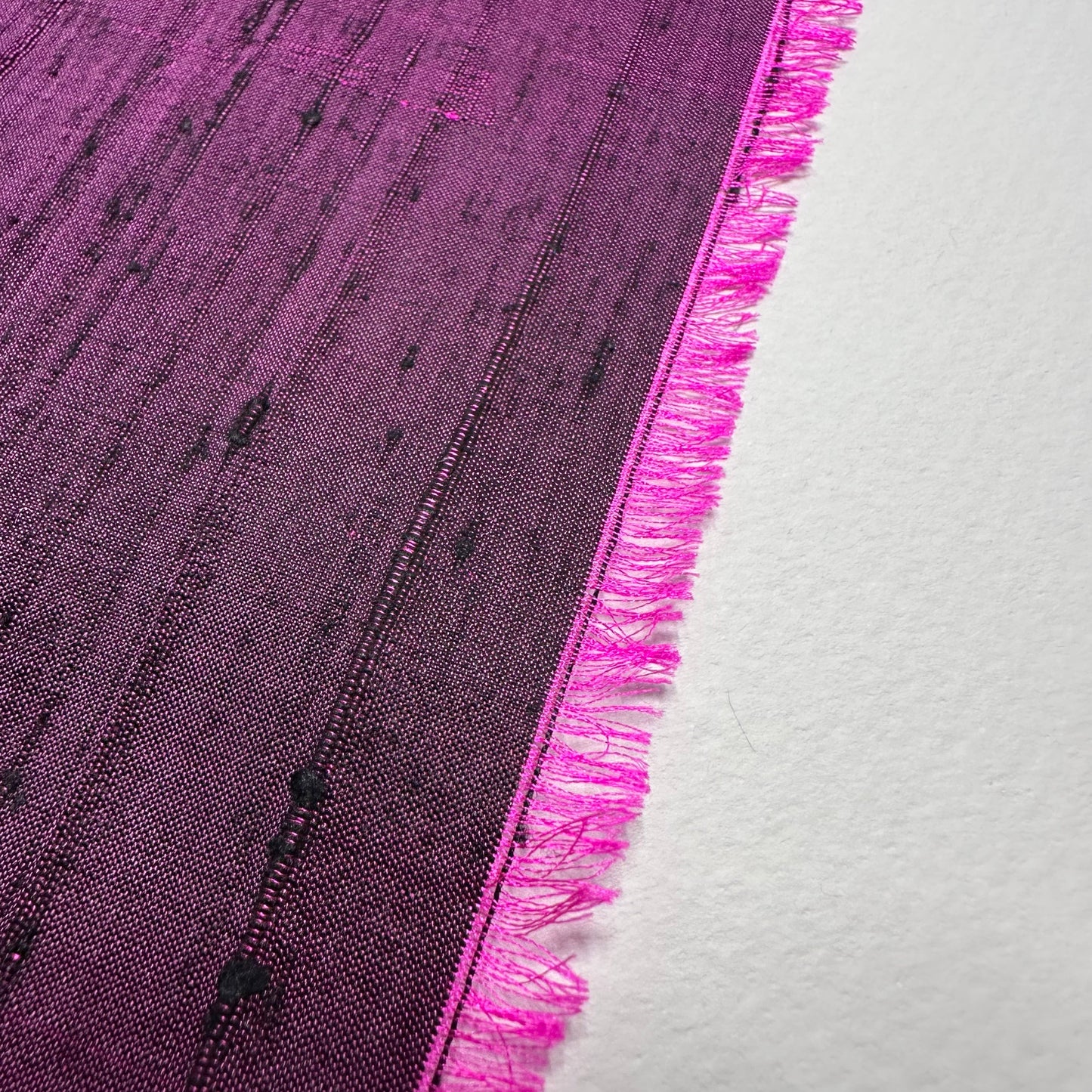 DRAGON FRUIT DUPION SILK