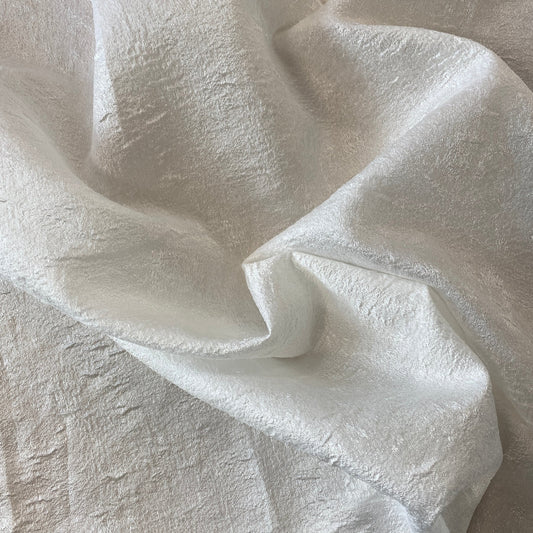IVORY METALLIC JACQUARD