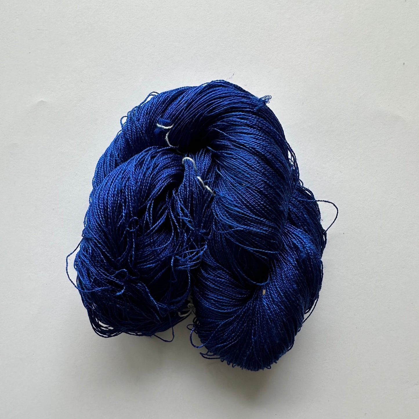 COBALT MULBERRY SILK YARN