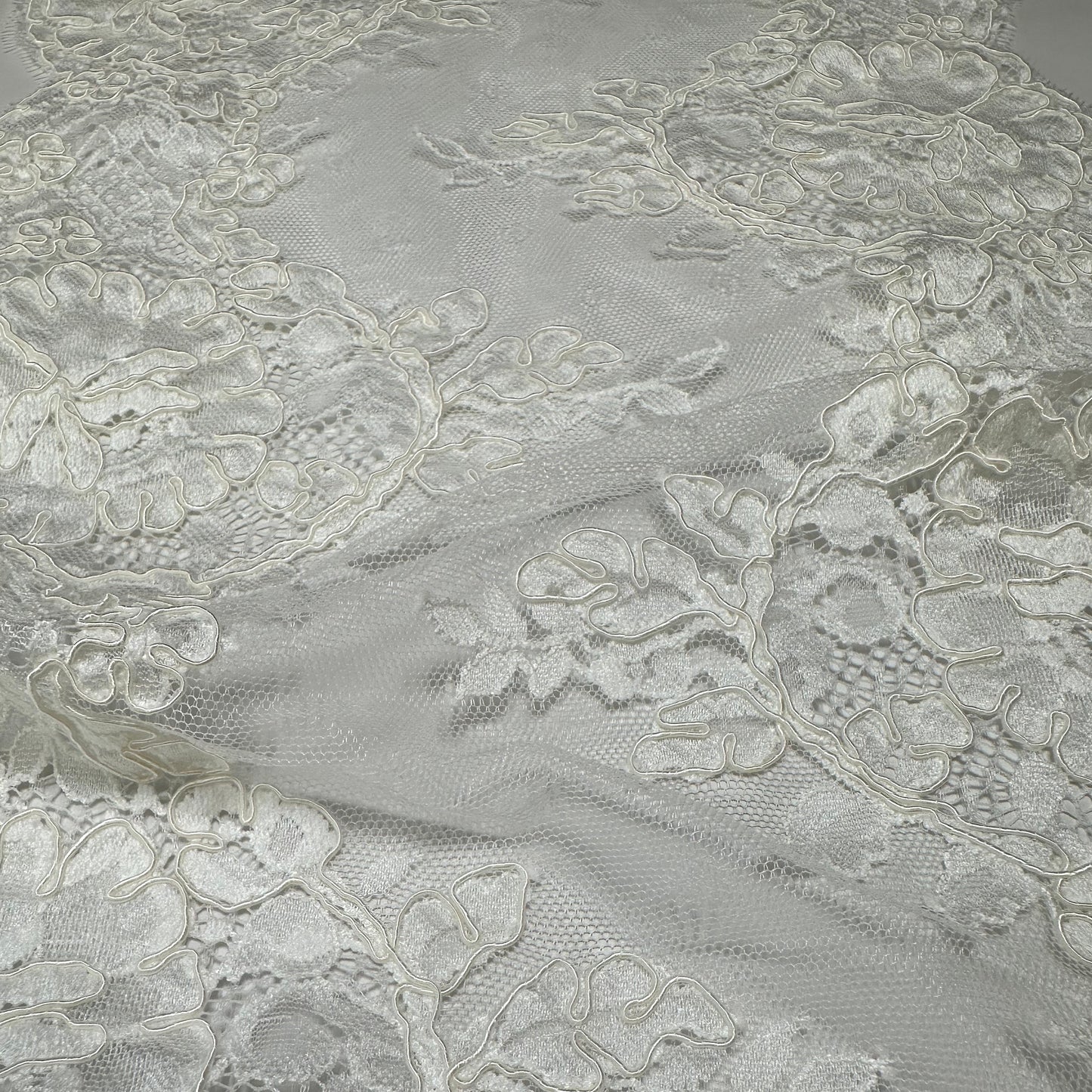 LIMITED EDITION CORDED BRIDAL LACE TRIM
