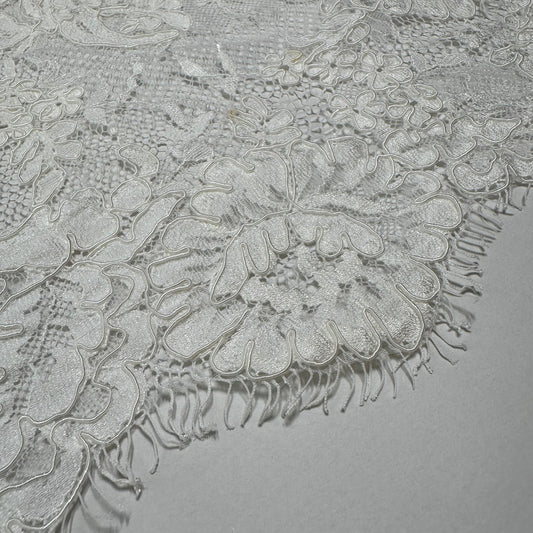 LIMITED EDITION CORDED BRIDAL LACE FAT QUARTER