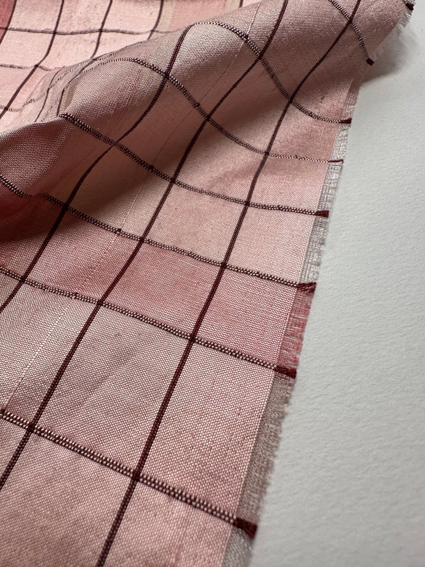 MARSHMELLOW CHECK SILK