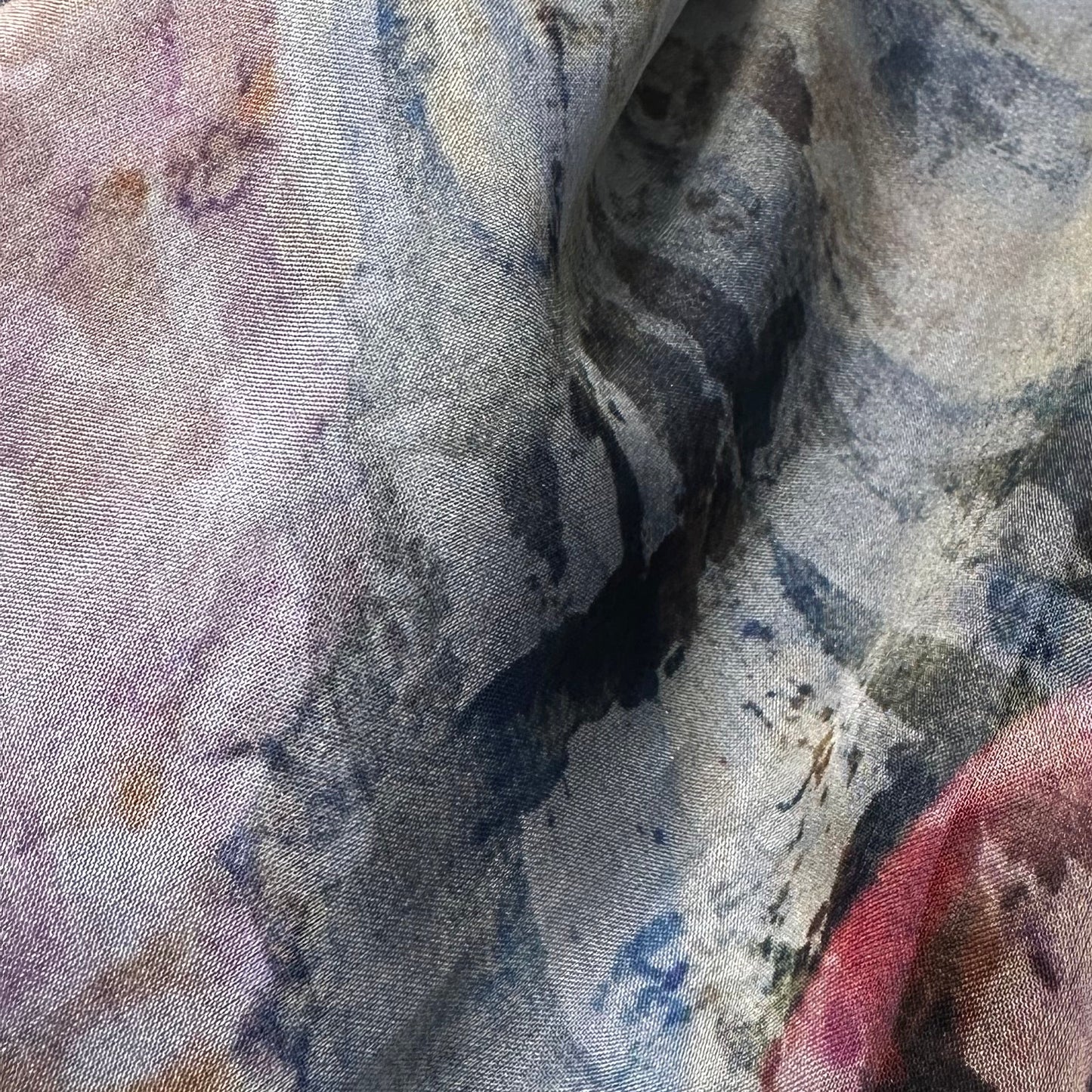 "ROSES" DOUBLE SILK SCARF