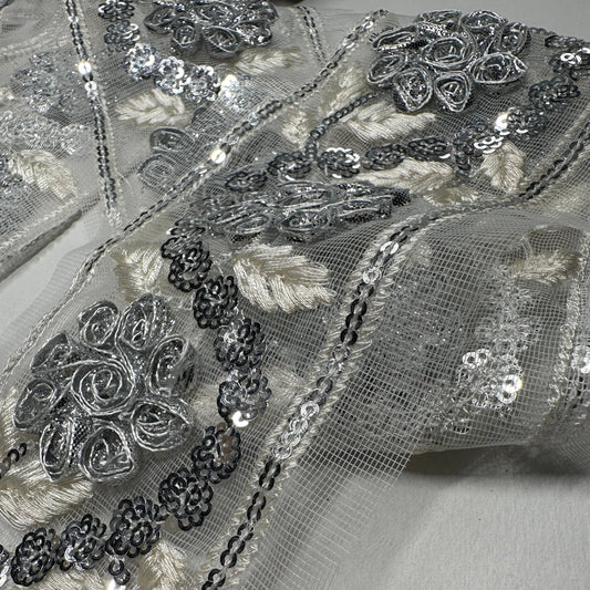 WIDE BOTANICAL RIBBON TRIM