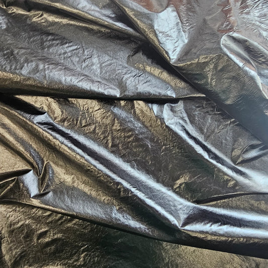 BLACK METALLIC CRUSHED FOIL