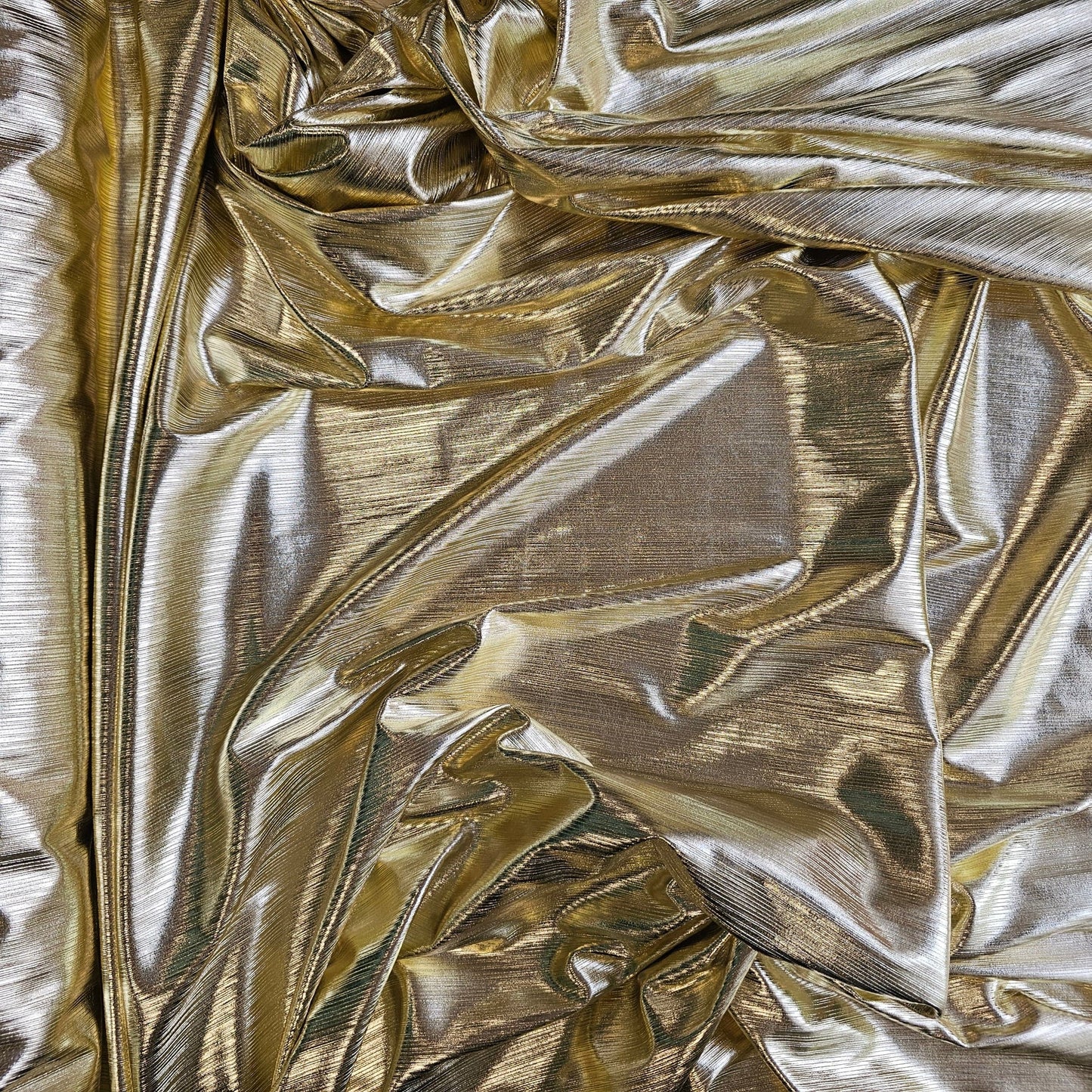GOLD METALLIC KNIT