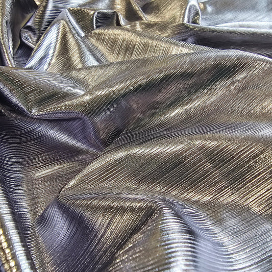 GUNMETAL METALLIC KNIT