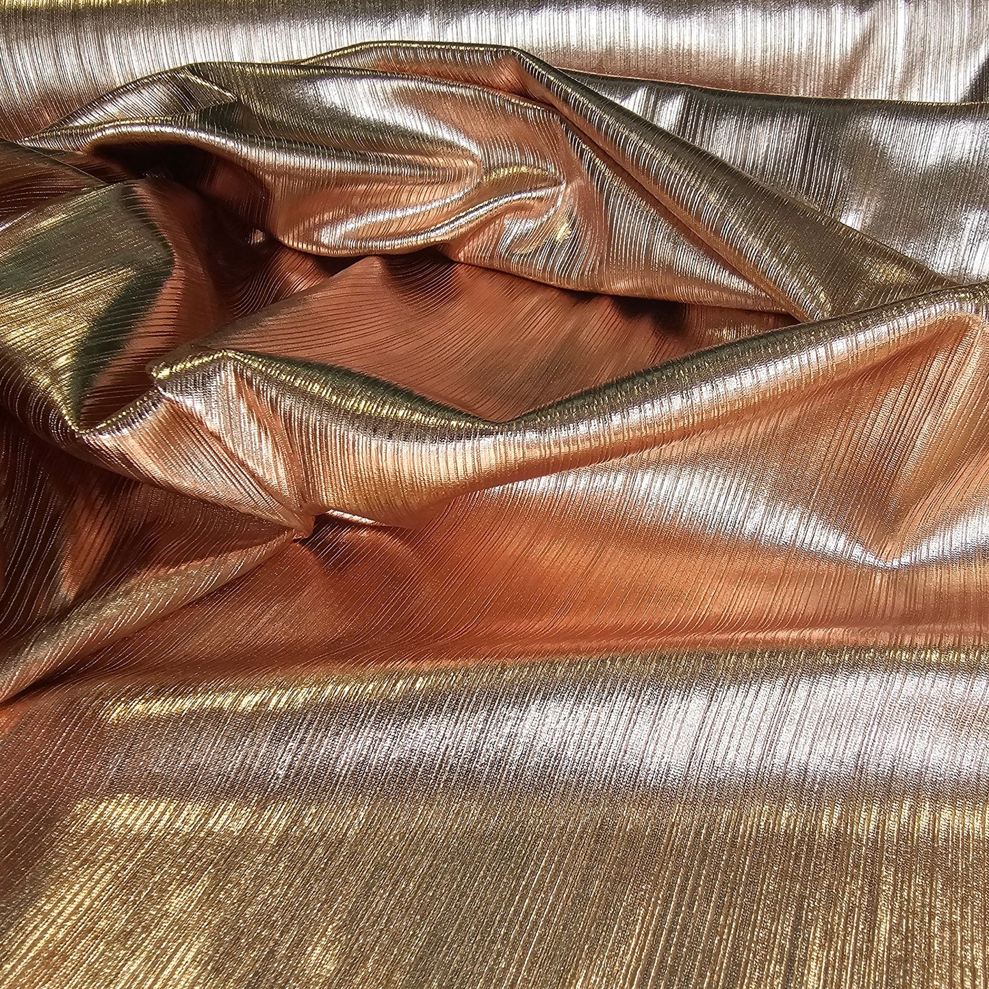 COPPER METALLIC KNIT