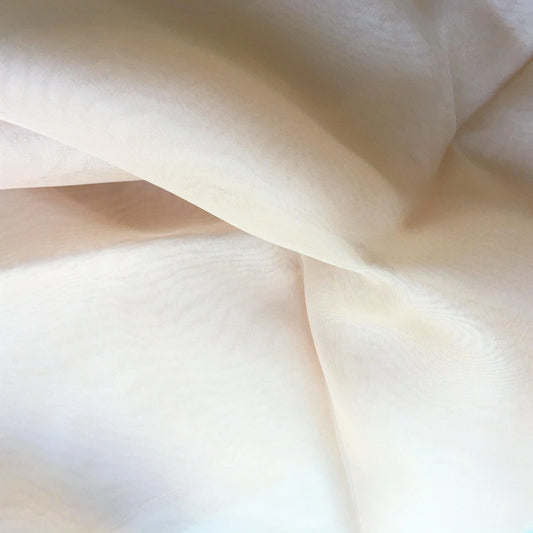 NUDE SILK ORGANZA