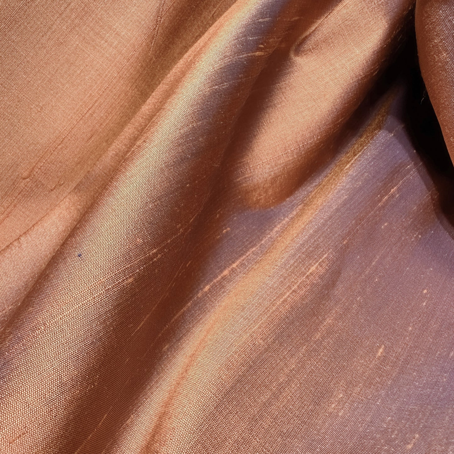PEACH DUPION SILK