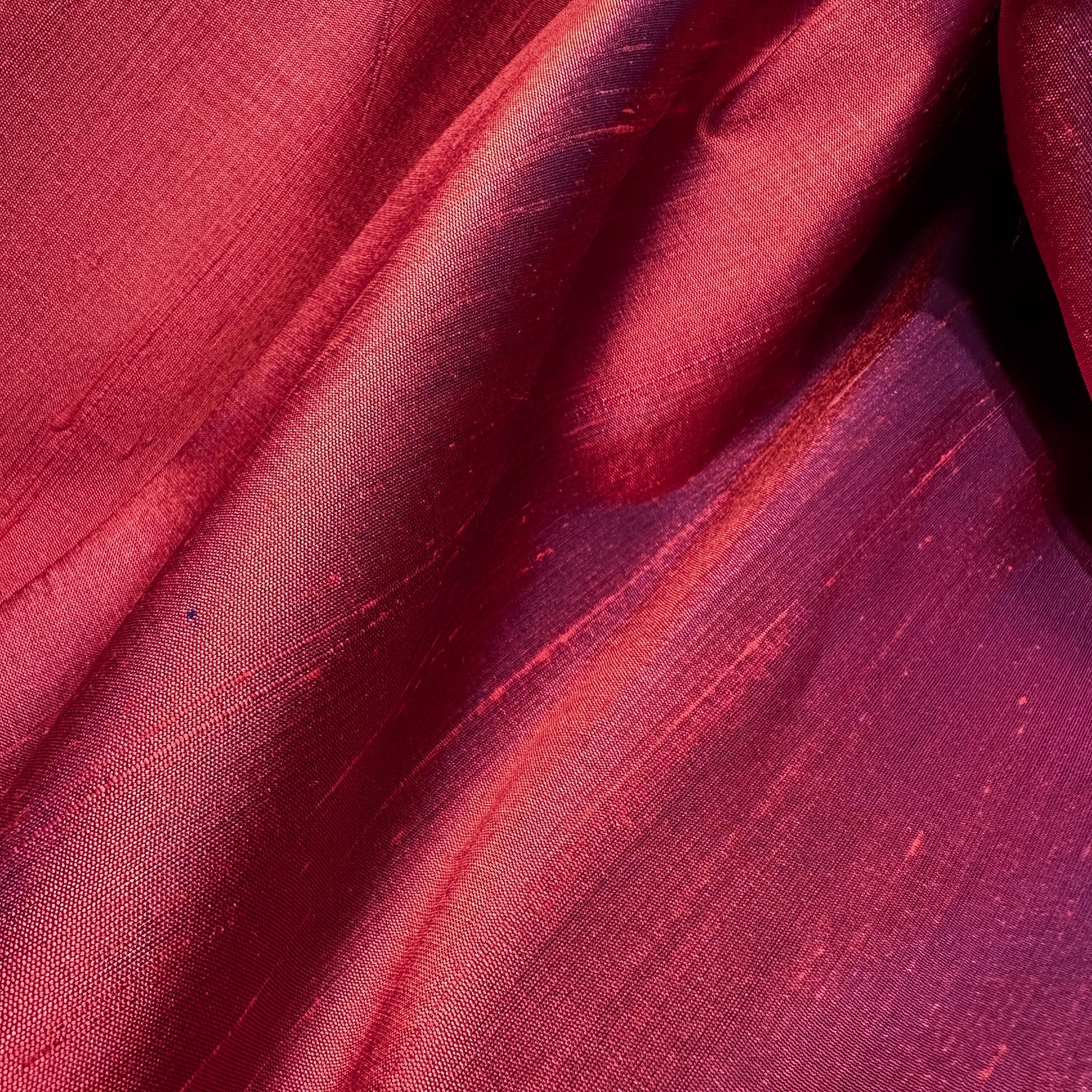 RASPBERRY POWERLOOM SILK