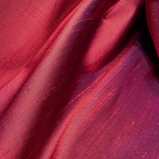 RASPBERRY POWERLOOM SILK
