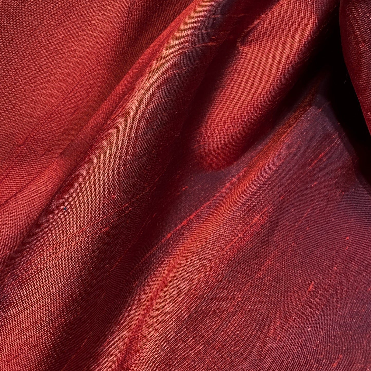 RUBY DUPION SILK