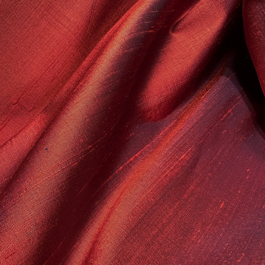 RUBY DUPION SILK