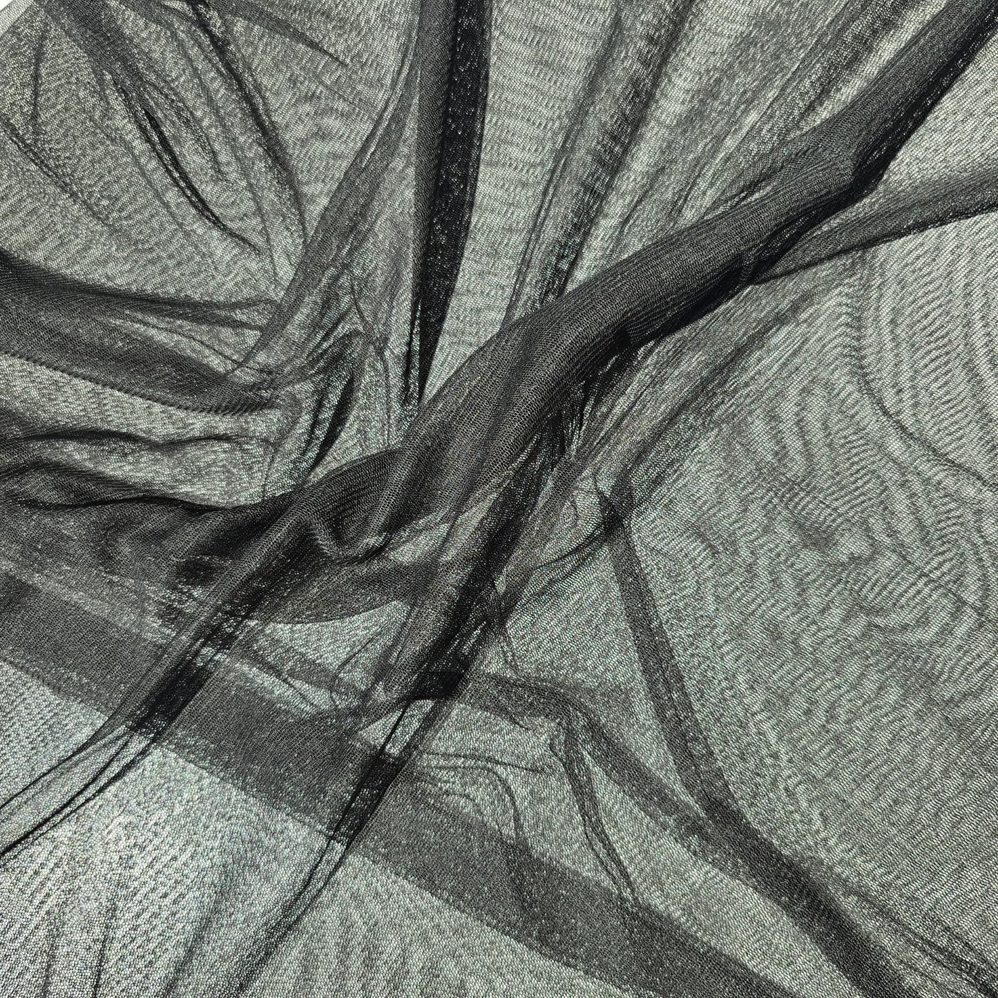 KHAKI SILK MESH