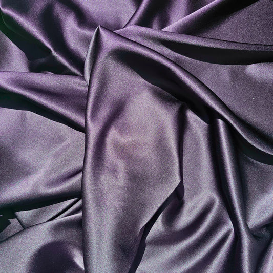 MULBERRY STRETCH SILK SATIN