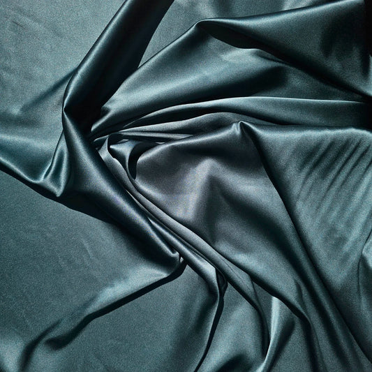 OCEAN STRETCH SILK SATIN