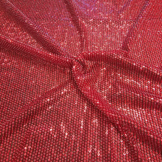 RUBY LINEAR EMBELLISHED TULLE