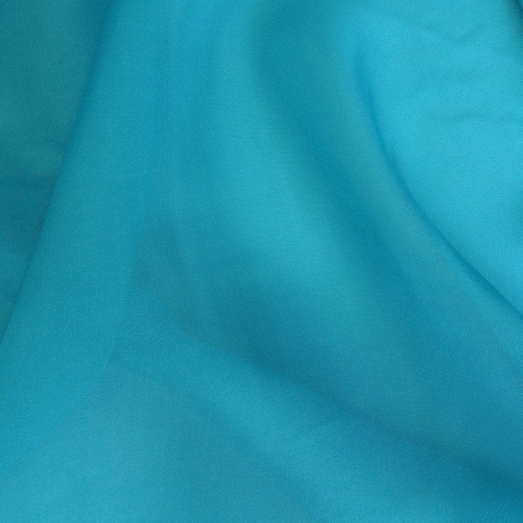 AQUAMARINE SATIN CHIFFON