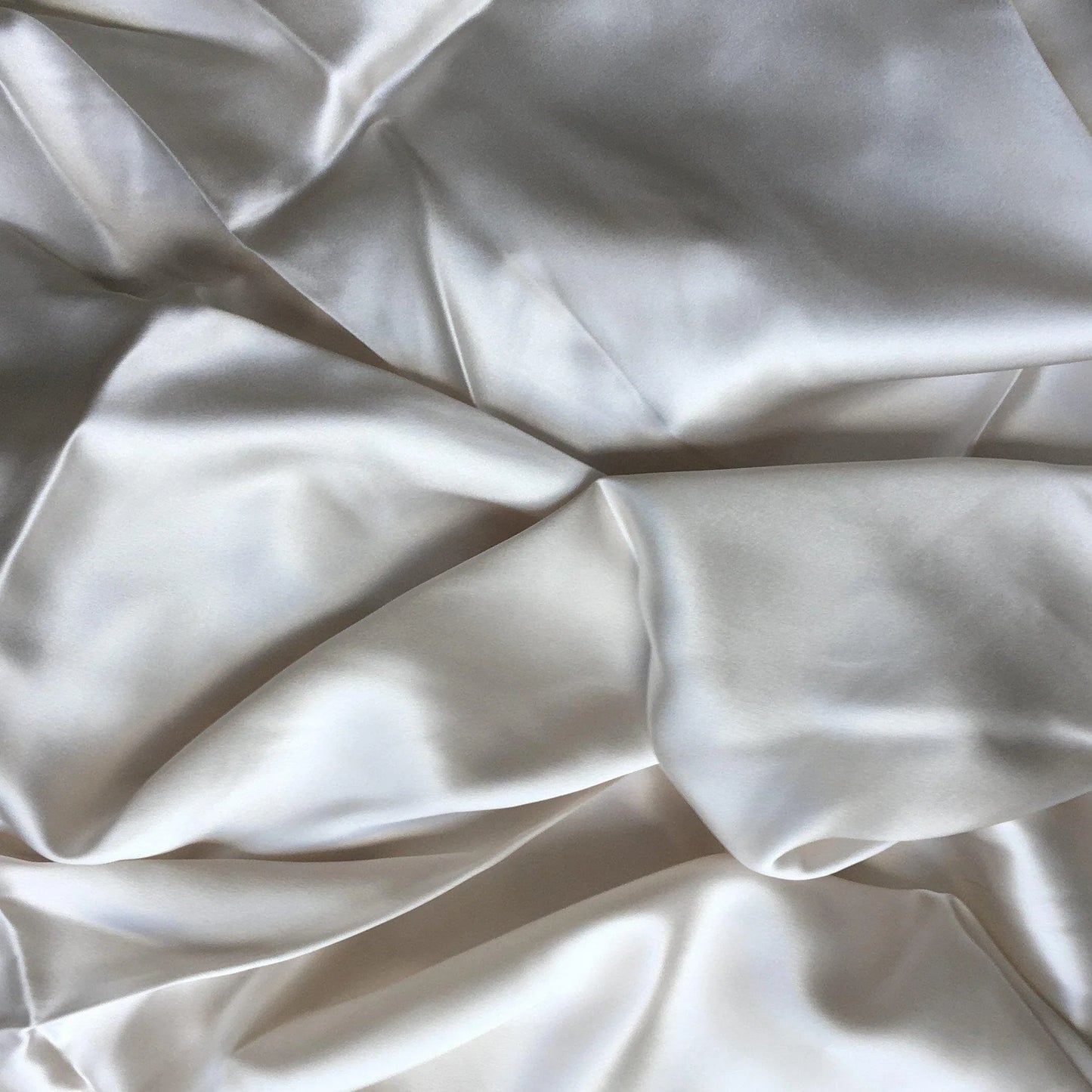 BONE SANDWASH SATIN SILK