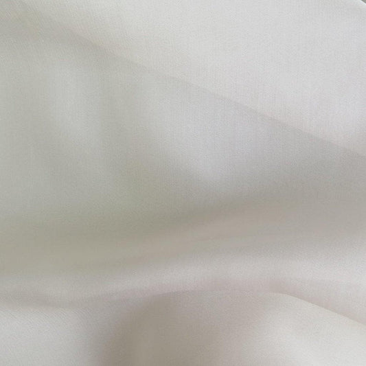 BONE SATIN CHIFFON