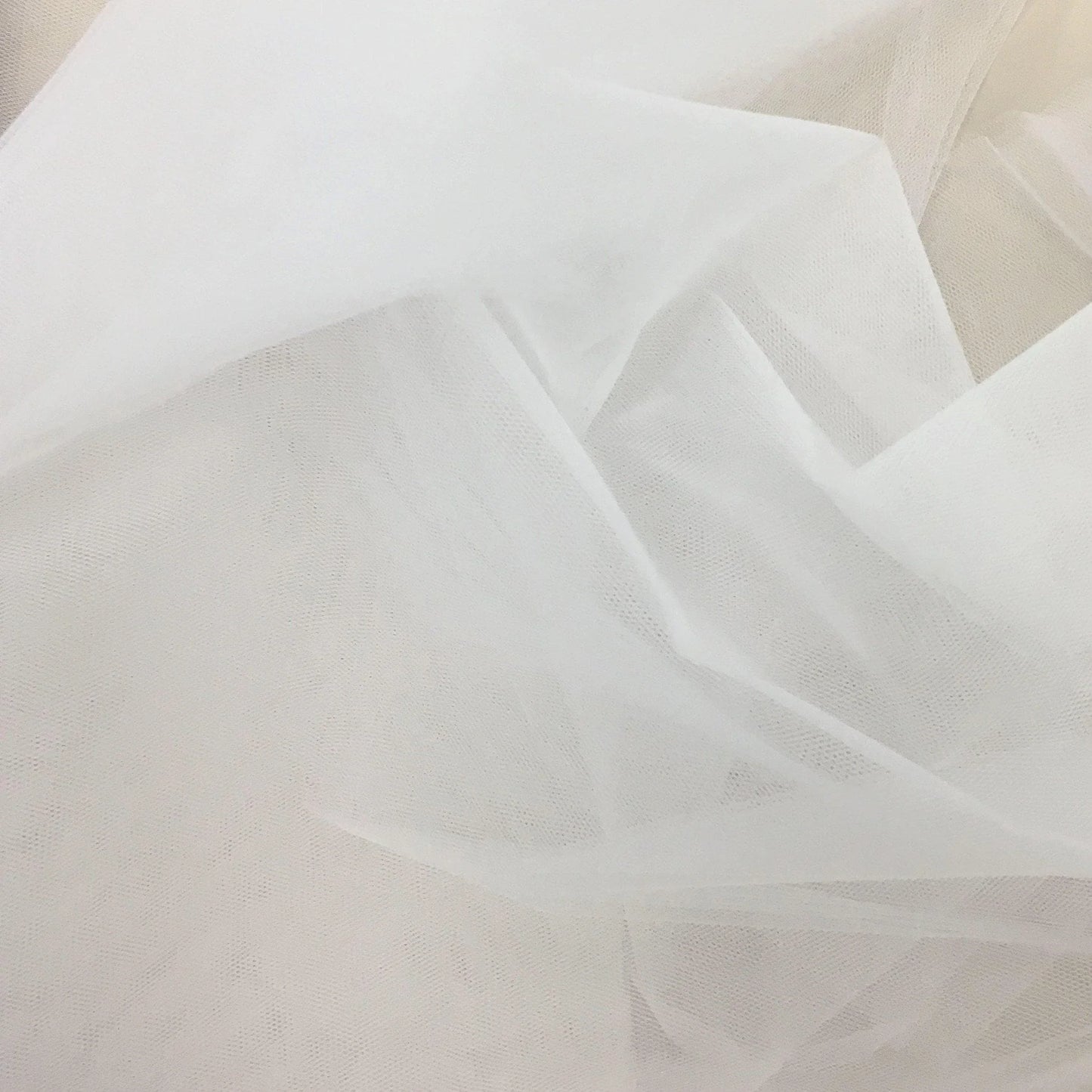 WHITE BRIDAL TULLE